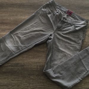 Gray skinny jeans- Torrid brand; 12T